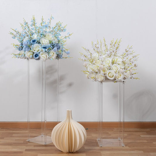 Dancing Orchid Artificial Flower Ball Wedding Table Centerpiece Decor Scene Layout Fake Floral Window Display Road Leads Props #1018