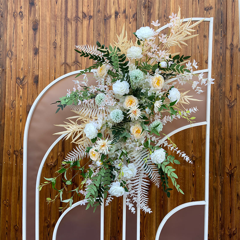 70cm 27.55inch New Style Wedding Flower Arrangement Wedding Arch Flower Stage Background Welcome Area Layout Arrangement Flower Simulation Silk Flower Floral Art #1032