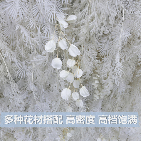 High-end Fog and Rime Cloth Bottom Simulation Flower Wall Background Wall Wedding Decoration Wedding Decoration Props #1066